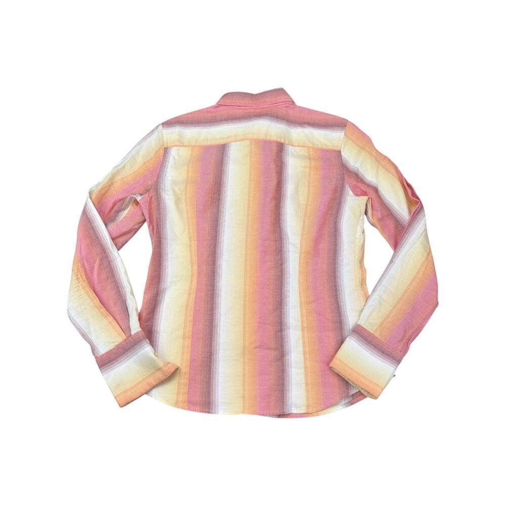 ROBERT GRAHAM Striped Multicolor Shirt Size 6 - Picture 5 of 5